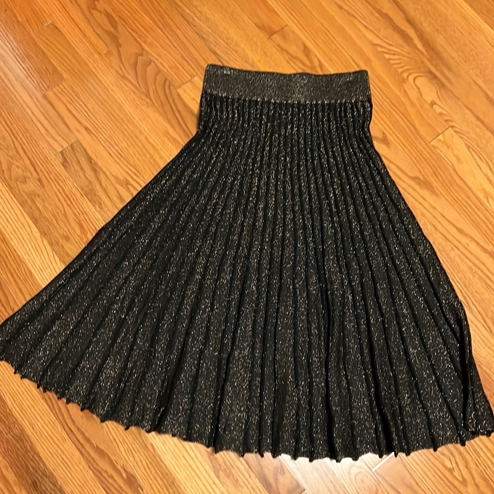 Sparkle pleated skirt with pizazz